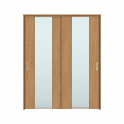 可動間仕切り 引き違い戸 2枚建 引戸上吊方式 ラシッサS ガラスタイプ LGN ケーシング付枠 1620/1623 リクシル トステム 室内引き戸 上吊り 引違い戸 LIXIL/TOSTEM リビング建材 室内建具 居室ドア 戸 扉 リフォーム DIY