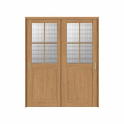 可動間仕切り 引き違い戸 2枚建 引戸上吊方式 ラシッサS ガラスタイプ LGH ケーシング付枠 1620/1623 リクシル トステム 室内引き戸 上吊り 引違い戸 LIXIL/TOSTEM リビング建材 室内建具 居室ドア 戸 扉 リフォーム DIY