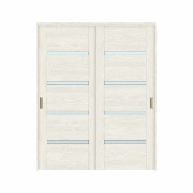 可動間仕切り 引き違い戸 2枚建 引戸上吊方式 ラシッサS ガラスタイプ LGR ノンケーシング枠 1620/1623 リクシル トステム 室内引き戸 上吊り 引違い戸 LIXIL/TOSTEM リビング建材 室内建具 居室ドア 戸 扉 リフォーム DIY