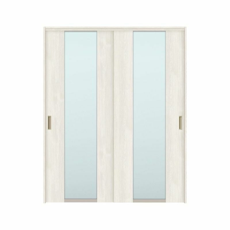 可動間仕切り 引き違い戸 2枚建 引戸上吊方式 ラシッサS ガラスタイプ LGN ノンケーシング枠 1620/1623 リクシル トステム 室内引き戸 上吊り 引違い戸 LIXIL/TOSTEM リビング建材 室内建具 居室ドア 戸 扉 リフォーム DIY