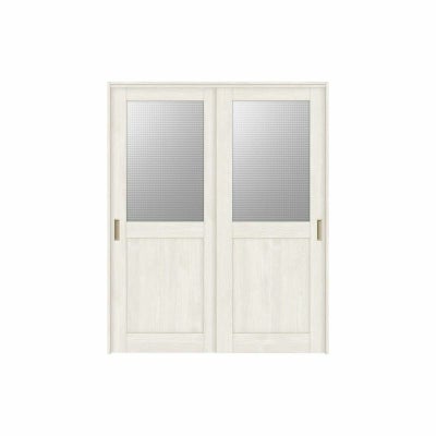 可動間仕切り 引き違い戸 2枚建 引戸上吊方式 ラシッサS ガラスタイプ LGH ノンケーシング枠 1620/1623 リクシル トステム 室内引き戸 上吊り 引違い戸 LIXIL/TOSTEM リビング建材 室内建具 居室ドア 戸 扉 リフォーム DIY