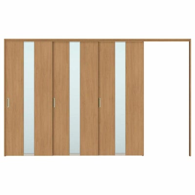 可動間仕切り 片引き戸 3枚建 引戸上吊方式 ラシッサS ガラスタイプ LGM ケーシング付枠 3220/3223 リクシル トステム 室内引き戸 上吊り片引戸 LIXIL/TOSTEM リビング建材 室内建具 居室ドア 戸 扉 リフォーム DIY