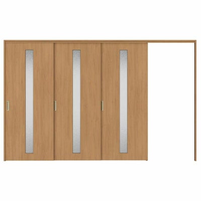 可動間仕切り 片引き戸 3枚建 引戸上吊方式 ラシッサS ガラスタイプ LGA ケーシング付枠 3220/3223 リクシル トステム 室内引き戸 上吊り片引戸 LIXIL/TOSTEM リビング建材 室内建具 居室ドア 戸 扉 リフォーム DIY