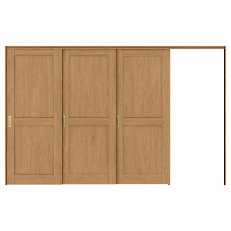 可動間仕切り 片引き戸 3枚建 引戸上吊方式 ラシッサS パネルタイプ LAH ケーシング付枠 3220/3223 リクシル トステム 室内引き戸 上吊り片引戸 LIXIL/TOSTEM リビング建材 室内建具 居室ドア 戸 扉 リフォーム DIY