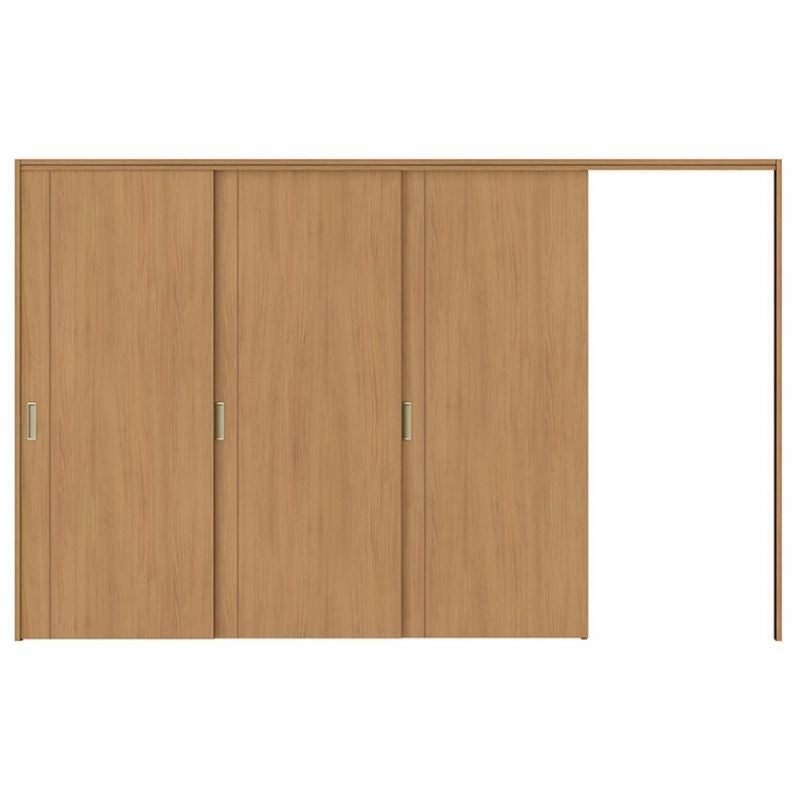 可動間仕切り 片引き戸 3枚建 引戸上吊方式 ラシッサS パネルタイプ LAC ケーシング付枠 3220/3223 リクシル トステム 室内引き戸 上吊り片引戸 LIXIL/TOSTEM リビング建材 室内建具 居室ドア 戸 扉 リフォーム DIY