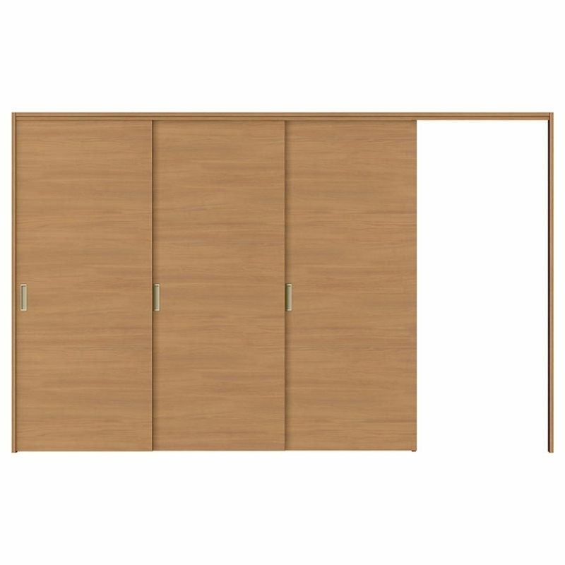 可動間仕切り 片引き戸 3枚建 引戸上吊方式 ラシッサS パネルタイプ LAB ケーシング付枠 3220/3223 リクシル トステム 室内引き戸 上吊り片引戸 LIXIL/TOSTEM リビング建材 室内建具 居室ドア 戸 扉 リフォーム DIY