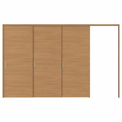 可動間仕切り 片引き戸 3枚建 引戸上吊方式 ラシッサS パネルタイプ LAB ケーシング付枠 3220/3223 リクシル トステム 室内引き戸 上吊り片引戸 LIXIL/TOSTEM リビング建材 室内建具 居室ドア 戸 扉 リフォーム DIY