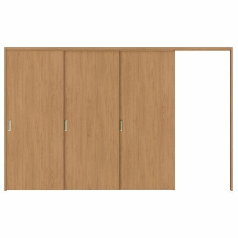 可動間仕切り 片引き戸 3枚建 引戸上吊方式 ラシッサS パネルタイプ LAA ケーシング付枠 3220/3223 リクシル トステム 室内引き戸 上吊り片引戸 LIXIL/TOSTEM リビング建材 室内建具 居室ドア 戸 扉 リフォーム DIY