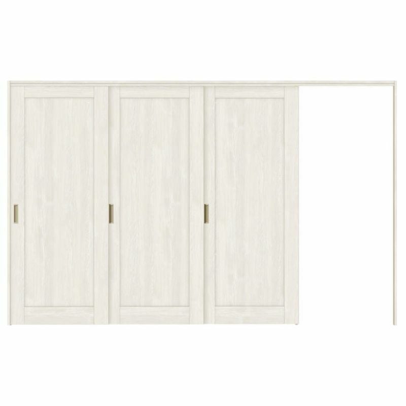 可動間仕切り 片引き戸 3枚建 引戸上吊方式 ラシッサS パネルタイプ LAG ノンケーシング枠 3220/3223 リクシル トステム 室内引き戸 上吊り片引戸 LIXIL/TOSTEM リビング建材 室内建具 居室ドア 戸 扉 リフォーム DIY