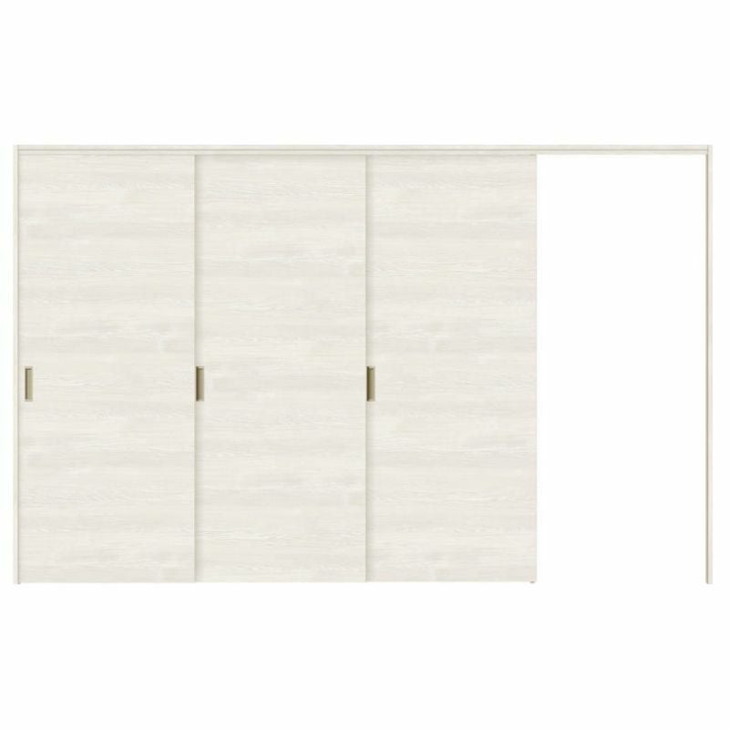 可動間仕切り 片引き戸 3枚建 引戸上吊方式 ラシッサS パネルタイプ LAB ノンケーシング枠 3220/3223 リクシル トステム 室内引き戸 上吊り片引戸 LIXIL/TOSTEM リビング建材 室内建具 居室ドア 戸 扉 リフォーム DIY