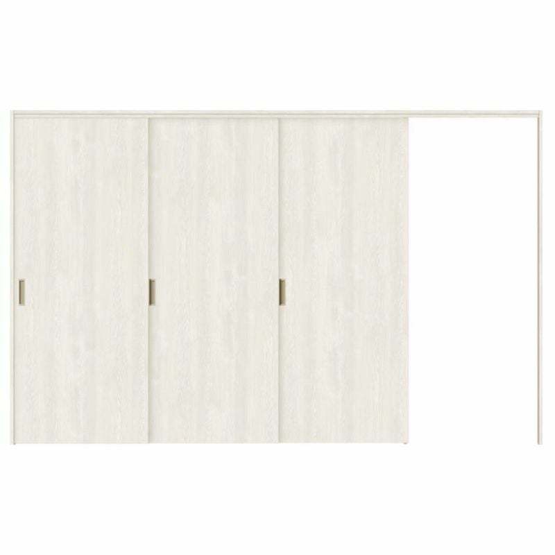 可動間仕切り 片引き戸 3枚建 引戸上吊方式 ラシッサS パネルタイプ LAA ノンケーシング枠 3220/3223 リクシル トステム 室内引き戸 上吊り片引戸 LIXIL/TOSTEM リビング建材 室内建具 居室ドア 戸 扉 リフォーム DIY