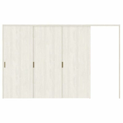 可動間仕切り 片引き戸 3枚建 引戸上吊方式 ラシッサS パネルタイプ LAA ノンケーシング枠 3220/3223 リクシル トステム 室内引き戸 上吊り片引戸 LIXIL/TOSTEM リビング建材 室内建具 居室ドア 戸 扉 リフォーム DIY