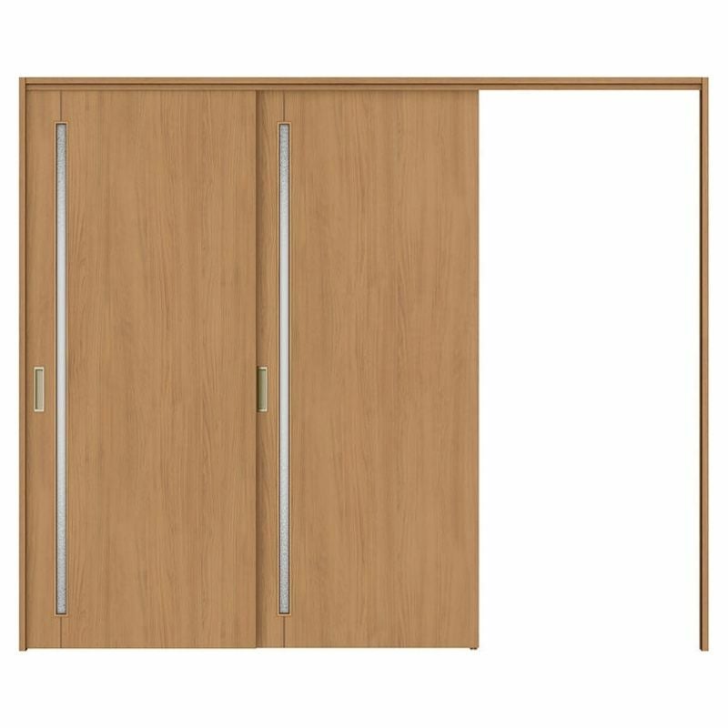 可動間仕切り 片引き戸 2枚建 引戸上吊方式 ラシッサS ガラスタイプ LGC ケーシング付枠 2420/2423 リクシル トステム 室内引き戸 上吊り片引戸 LIXIL/TOSTEM リビング建材 室内建具 居室ドア 戸 扉 リフォーム DIY