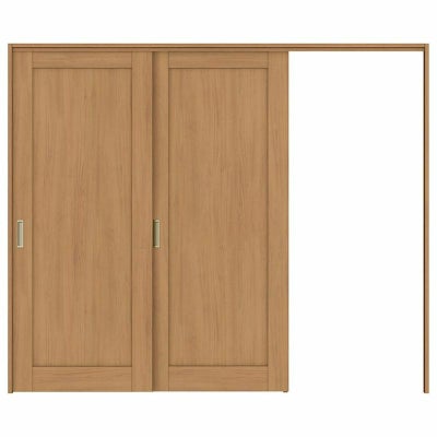 可動間仕切り 片引き戸 2枚建 引戸上吊方式 ラシッサS パネルタイプ LAG ケーシング付枠 2420/2423 リクシル トステム 室内引き戸 上吊り片引戸 LIXIL/TOSTEM リビング建材 室内建具 居室ドア 戸 扉 リフォーム DIY