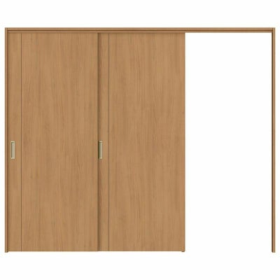 可動間仕切り 片引き戸 2枚建 引戸上吊方式 ラシッサS パネルタイプ LAC ケーシング付枠 2420/2423 リクシル トステム 室内引き戸 上吊り片引戸 LIXIL/TOSTEM リビング建材 室内建具 居室ドア 戸 扉 リフォーム DIY