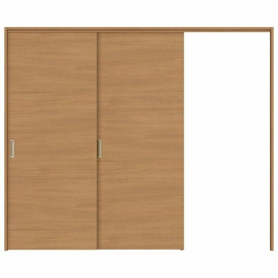 可動間仕切り 片引き戸 2枚建 引戸上吊方式 ラシッサS パネルタイプ LAB ケーシング付枠 2420/2423 リクシル トステム 室内引き戸 上吊り片引戸 LIXIL/TOSTEM リビング建材 室内建具 居室ドア 戸 扉 リフォーム DIY