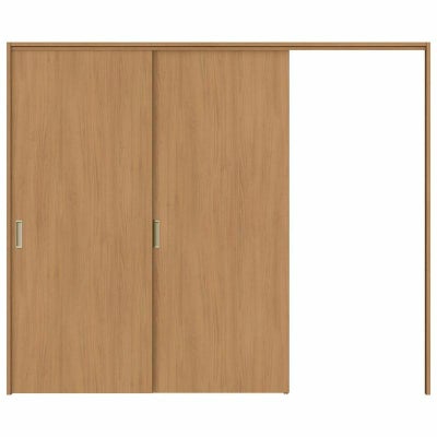 可動間仕切り 片引き戸 2枚建 引戸上吊方式 ラシッサS パネルタイプ LAA ケーシング付枠 2420/2423 リクシル トステム 室内引き戸 上吊り片引戸 LIXIL/TOSTEM リビング建材 室内建具 居室ドア 戸 扉 リフォーム DIY