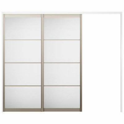 可動間仕切り 片引き戸 2枚建 引戸上吊方式 ラシッサS アルミタイプ LZB ノンケーシング枠 2420/2423 リクシル トステム 室内引き戸 上吊り片引戸 LIXIL/TOSTEM リビング建材 室内建具 居室ドア 戸 扉 リフォーム DIY