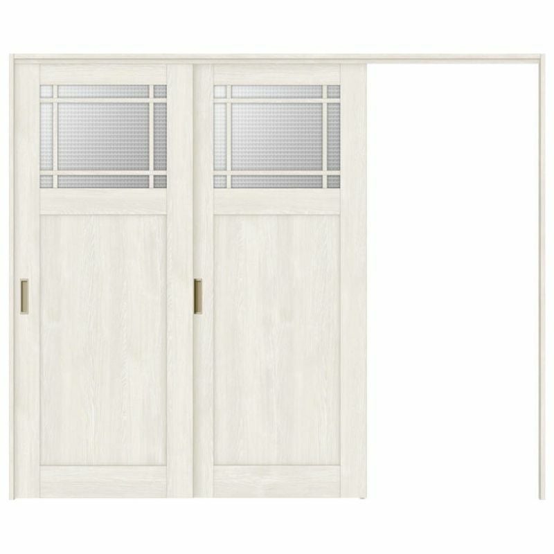 可動間仕切り 片引き戸 2枚建 引戸上吊方式 ラシッサS ガラスタイプ LGJ ノンケーシング枠 2420/2423 リクシル トステム 室内引き戸 上吊り片引戸 LIXIL/TOSTEM リビング建材 室内建具 居室ドア 戸 扉 リフォーム DIY