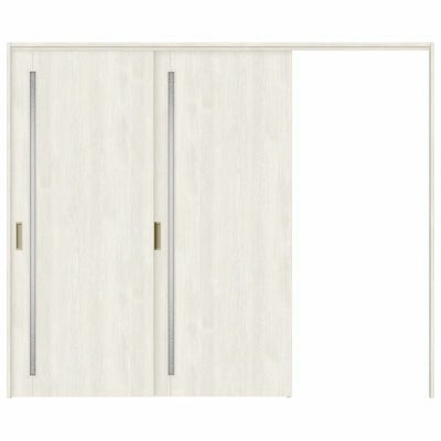 可動間仕切り 片引き戸 2枚建 引戸上吊方式 ラシッサS ガラスタイプ LGC ノンケーシング枠 2420/2423 リクシル トステム 室内引き戸 上吊り片引戸 LIXIL/TOSTEM リビング建材 室内建具 居室ドア 戸 扉 リフォーム DIY