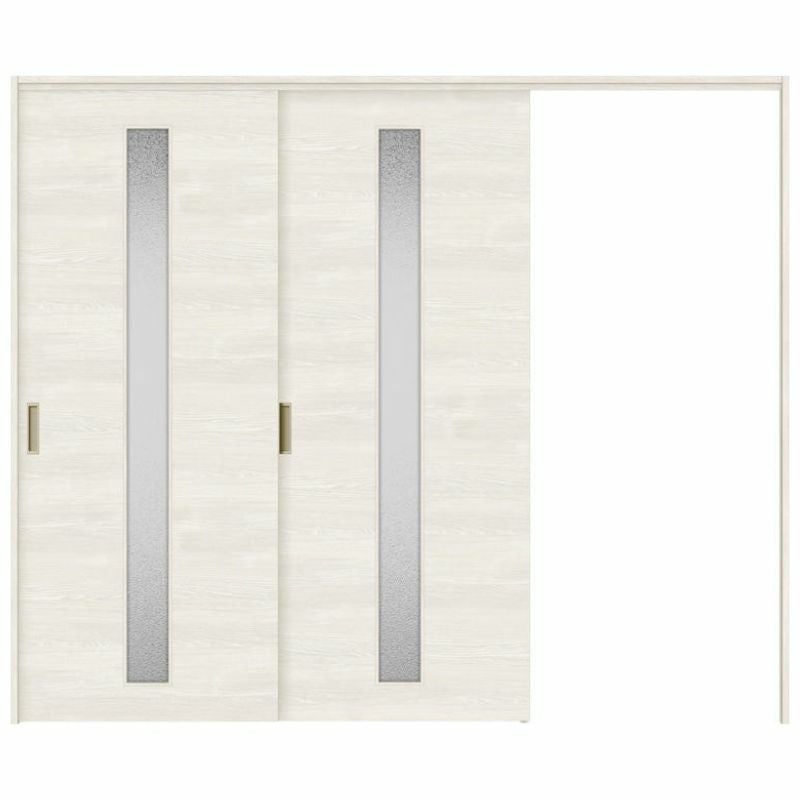 可動間仕切り 片引き戸 2枚建 引戸上吊方式 ラシッサS ガラスタイプ LGB ノンケーシング枠 2420/2423 リクシル トステム 室内引き戸 上吊り片引戸 LIXIL/TOSTEM リビング建材 室内建具 居室ドア 戸 扉 リフォーム DIY