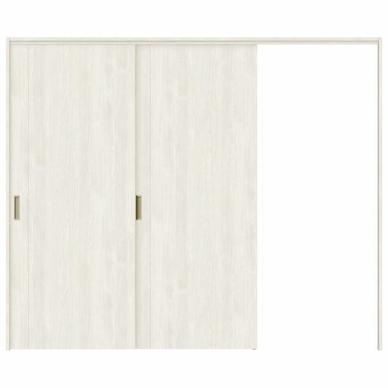 可動間仕切り 片引き戸 2枚建 引戸上吊方式 ラシッサS パネルタイプ LAC ノンケーシング枠 2420/2423 リクシル トステム 室内引き戸 上吊り片引戸 LIXIL/TOSTEM リビング建材 室内建具 居室ドア 戸 扉 リフォーム DIY