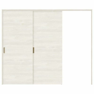 可動間仕切り 片引き戸 2枚建 引戸上吊方式 ラシッサS パネルタイプ LAB ノンケーシング枠 2420/2423 リクシル トステム 室内引き戸 上吊り片引戸 LIXIL/TOSTEM リビング建材 室内建具 居室ドア 戸 扉 リフォーム DIY