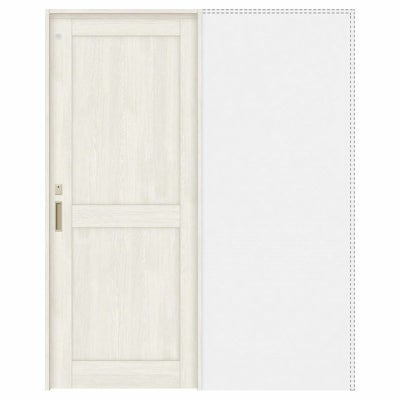 室内引戸 引き込み戸 トイレタイプ 上吊方式 ラシッサS パネルタイプ LAH ノンケーシング枠 1420/1620/1820 リクシル トステム 上吊り引込戸 トイレドア LIXIL/TOSTEM リビング建材 室内建具 戸 扉 ドア リフォーム DIY