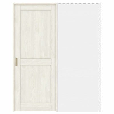 室内引戸 引き込み戸 標準タイプ 上吊方式 ラシッサS パネルタイプ LAH ノンケーシング枠 1420/1620/1820 リクシル トステム 上吊り引込戸 LIXIL/TOSTEM リビング建材 室内建具 戸 扉 ドア リフォーム DIY