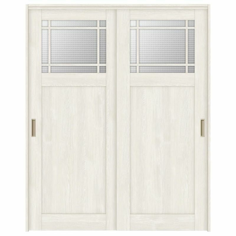 室内引戸 引き違い戸 2枚建 上吊方式 ラシッサS ガラスタイプ LGJ ケーシング付枠 1620/1820 リクシル トステム 上吊り引違い戸 LIXIL/TOSTEM リビング建材 室内建具 戸 扉 ドア リフォーム DIY