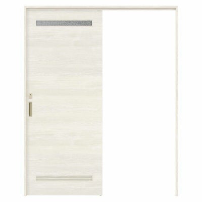 室内引戸 片引き戸 トイレタイプ 上吊方式 ラシッサS 洗面タイプ LYB ノンケーシング枠 1220/1320/1420/1620/1820 リクシル トステム 上吊り引戸 LIXIL/TOSTEM リビング建材 室内建具 戸 扉 ドア リフォーム DIY