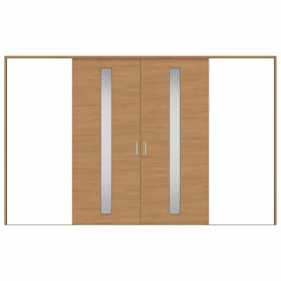 室内引戸 引分け戸 Vレール方式 ラシッサS ガラスタイプ LGB ケーシング付枠 3220 W3253×H2023mm リクシル トステム 引き分け戸 室内 ドア 引き戸 LIXIL/TOSTEM リビング建材 室内建具 戸 扉 ドア リフォーム DIY