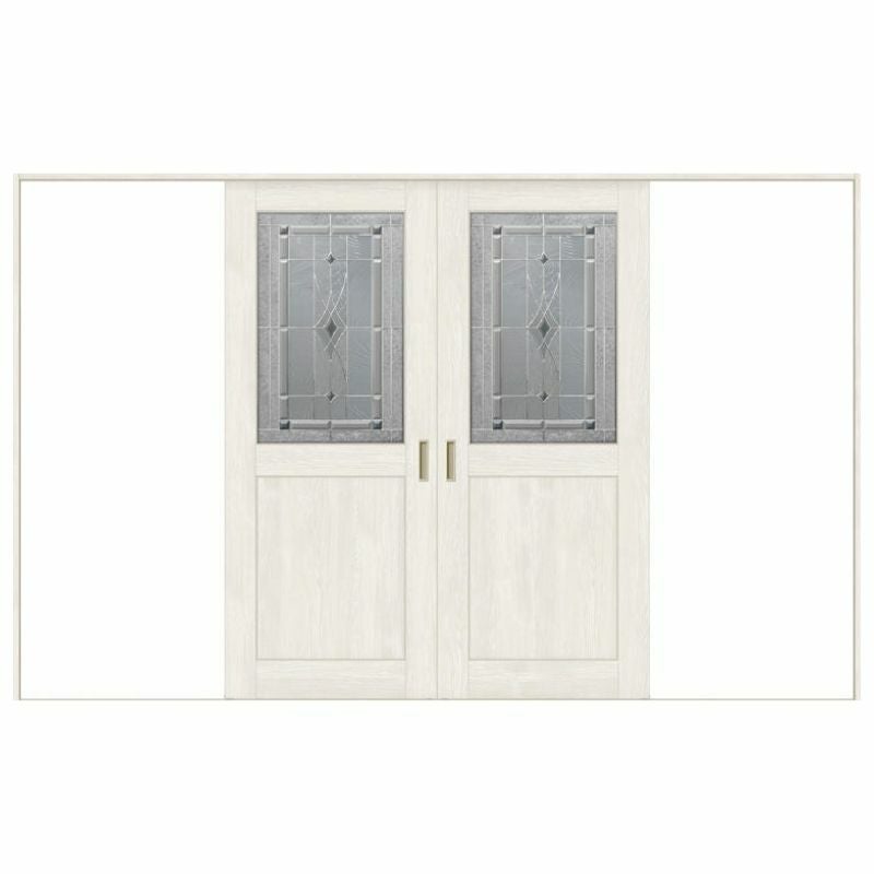 室内引戸 引分け戸 Vレール方式 ラシッサS クラシックタイプ LWB ノンケーシング枠 3220 W3253×H2023mm リクシル トステム 引き分け戸 室内 ドア 引き戸 LIXIL/TOSTEM リビング建材 室内建具 戸 扉 ドア リフォーム DIY