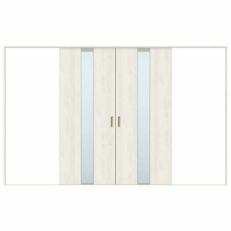 室内引戸 引分け戸 Vレール方式 ラシッサS ガラスタイプ LGM ノンケーシング枠 3220 W3253×H2023mm リクシル トステム 引き分け戸 室内 ドア 引き戸 LIXIL/TOSTEM リビング建材 室内建具 戸 扉 ドア リフォーム DIY