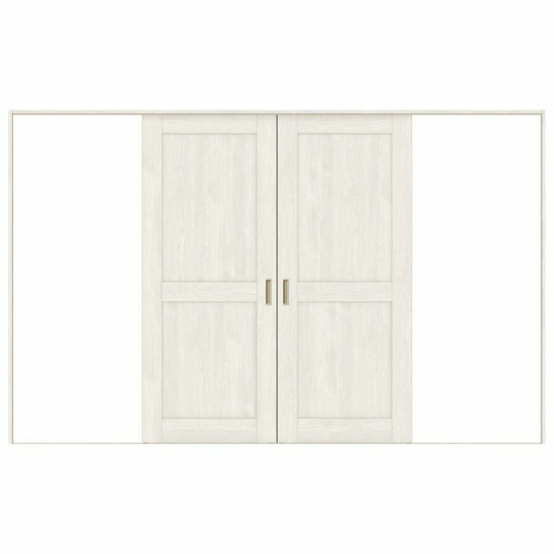 室内引戸 引分け戸 Vレール方式 ラシッサS パネルタイプ LAH ノンケーシング枠 3220 W3253×H2023mm リクシル トステム 引き分け戸 室内 ドア 引き戸 LIXIL/TOSTEM リビング建材 室内建具 戸 扉 ドア リフォーム DIY