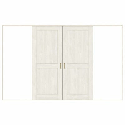 室内引戸 引分け戸 Vレール方式 ラシッサS パネルタイプ LAH ノンケーシング枠 3220 W3253×H2023mm リクシル トステム 引き分け戸 室内 ドア 引き戸 LIXIL/TOSTEM リビング建材 室内建具 戸 扉 ドア リフォーム DIY