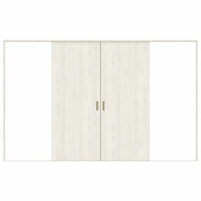 室内引戸 引分け戸 Vレール方式 ラシッサS パネルタイプ LAA ノンケーシング枠 3220 W3253×H2023mm リクシル トステム 引き分け戸 室内 ドア 引き戸 LIXIL/TOSTEM リビング建材 室内建具 戸 扉 ドア リフォーム DIY