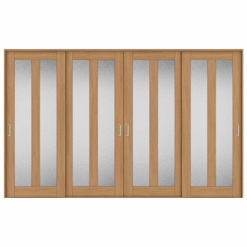 室内引戸 引き違い戸 4枚建 Vレール方式 ラシッサS ガラスタイプ LGG ケーシング付枠 3220 W3253×H2023mm リクシル トステム 引違い戸 ドア 引き戸 LIXIL/TOSTEM リビング建材 室内建具 戸 扉 ドア リフォーム DIY