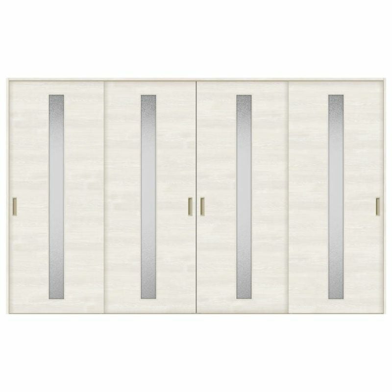 室内引戸 引き違い戸 4枚建 Vレール方式 ラシッサS ガラスタイプ LGB ノンケーシング枠 3220 W3253×H2023mm リクシル トステム 引違い戸 ドア 引き戸 LIXIL/TOSTEM リビング建材 室内建具 戸 扉 ドア リフォーム DIY