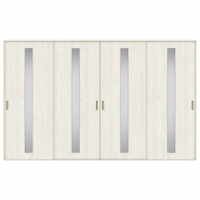 室内引戸 引き違い戸 4枚建 Vレール方式 ラシッサS ガラスタイプ LGA ノンケーシング枠 3220 W3253×H2023mm リクシル トステム 引違い戸 ドア 引き戸 LIXIL/TOSTEM リビング建材 室内建具 戸 扉 ドア リフォーム DIY