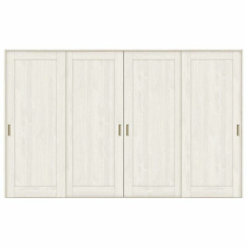 室内引戸 引き違い戸 4枚建 Vレール方式 ラシッサS パネルタイプ LAG ノンケーシング枠 3220 W3253×H2023mm リクシル トステム 引違い戸 ドア 引き戸 LIXIL/TOSTEM リビング建材 室内建具 戸 扉 ドア リフォーム DIY