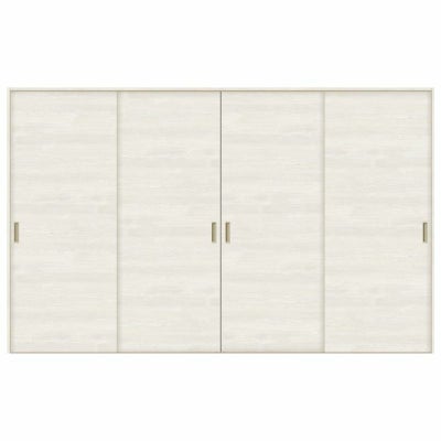 室内引戸 引き違い戸 4枚建 Vレール方式 ラシッサS パネルタイプ LAB ノンケーシング枠 3220 W3253×H2023mm リクシル トステム 引違い戸 ドア 引き戸 LIXIL/TOSTEM リビング建材 室内建具 戸 扉 ドア リフォーム DIY