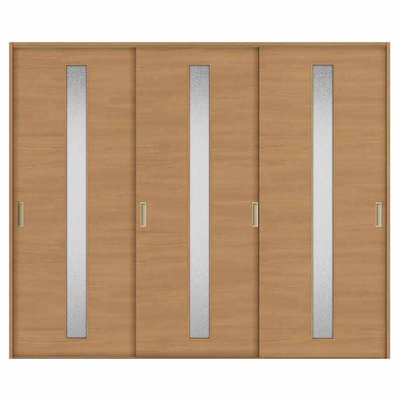 室内引戸 引き違い戸 3枚建 Vレール方式 ラシッサS ガラスタイプ LGB ケーシング付枠 2420 W2432×H2023mm リクシル トステム 引違い戸 ドア 引き戸 LIXIL/TOSTEM リビング建材 室内建具 戸 扉 ドア リフォーム DIY