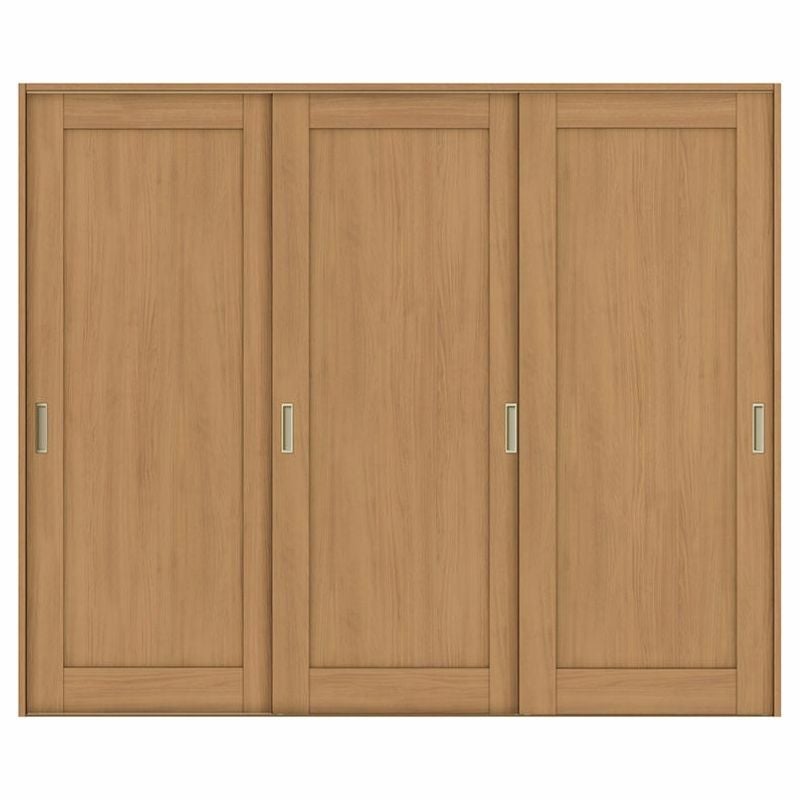 室内引戸 引き違い戸 3枚建 Vレール方式 ラシッサS パネルタイプ LAG ケーシング付枠 2420 W2432×H2023mm リクシル トステム 引違い戸 ドア 引き戸 LIXIL/TOSTEM リビング建材 室内建具 戸 扉 ドア リフォーム DIY