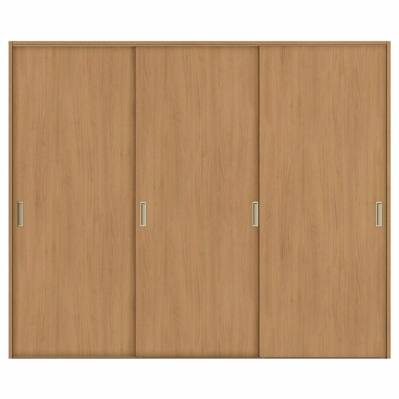 室内引戸 引き違い戸 3枚建 Vレール方式 ラシッサS パネルタイプ LAA ケーシング付枠 2420 W2432×H2023mm リクシル トステム 引違い戸 ドア 引き戸 LIXIL/TOSTEM リビング建材 室内建具 戸 扉 ドア リフォーム DIY