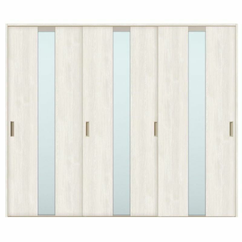 室内引戸 引き違い戸 3枚建 Vレール方式 ラシッサS ガラスタイプ LGM ノンケーシング枠 2420 W2432×H2023mm リクシル トステム 引違い戸 ドア 引き戸 LIXIL/TOSTEM リビング建材 室内建具 戸 扉 ドア リフォーム DIY