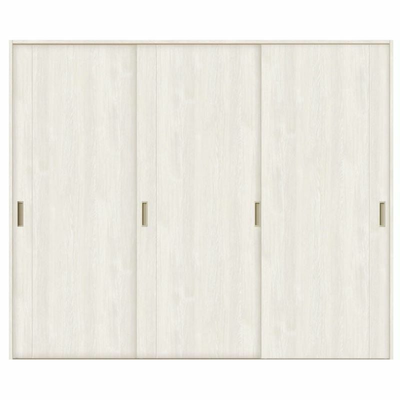 室内引戸 引き違い戸 3枚建 Vレール方式 ラシッサS パネルタイプ LAC ノンケーシング枠 2420 W2432×H2023mm リクシル トステム 引違い戸 ドア 引き戸 LIXIL/TOSTEM リビング建材 室内建具 戸 扉 ドア リフォーム DIY