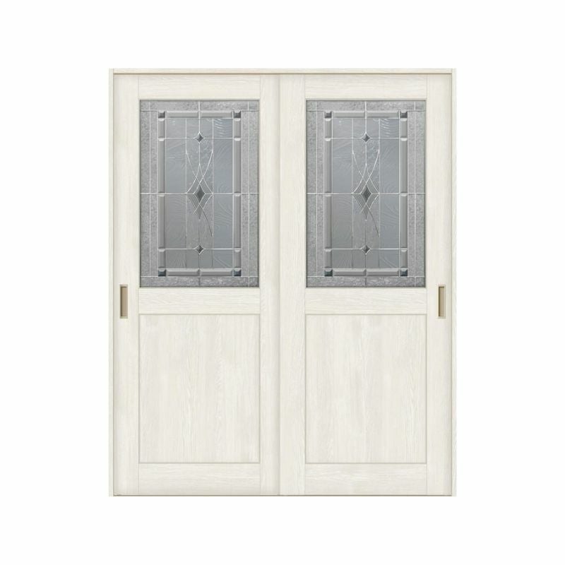 室内引戸 引き違い戸 2枚建 Vレール方式 ラシッサS クラシックタイプ LWB ノンケーシング枠 1620/1820 リクシル トステム 引違い戸 ドア 引き戸 LIXIL/TOSTEM リビング建材 室内建具 戸 扉 ドア リフォーム DIY