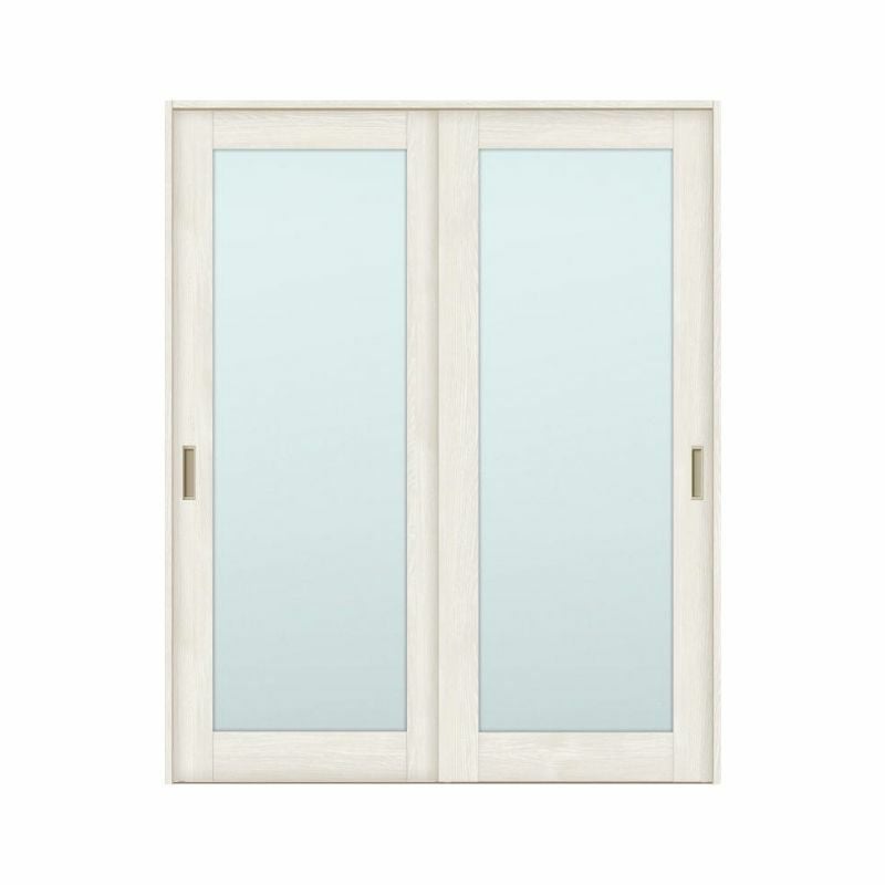 室内引戸 引き違い戸 2枚建 Vレール方式 ラシッサS ガラスタイプ LGK ノンケーシング枠 1620/1820 リクシル トステム 引違い戸 ドア 引き戸 LIXIL/TOSTEM リビング建材 室内建具 戸 扉 ドア リフォーム DIY