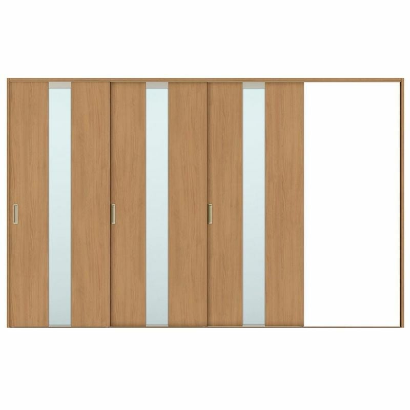 室内引戸 片引き戸 3枚建 Vレール方式 ラシッサS ガラスタイプ LGM ケーシング付枠 3220 W3220×H2023mm リクシル トステム 片引戸 ドア リフォーム LIXIL/TOSTEM リビング建材 室内建具 戸 扉 ドア リフォーム DIY